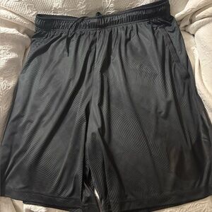 Nike Black Men's Athletic Shorts with Drawstring
